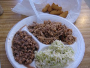 One of the state's best barbecue plates.