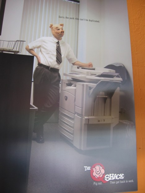 Q-Shack Carrboro (3) Slick corporate propaganda: not a good sign.