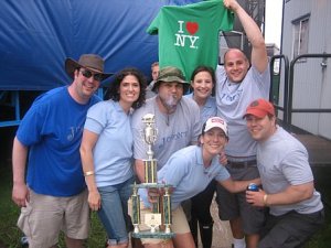 The Ju(bon's) Crew (with David in the middle)