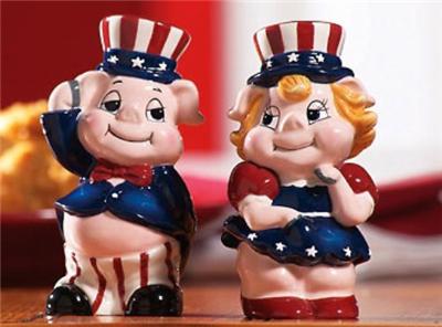 patriotic pigs